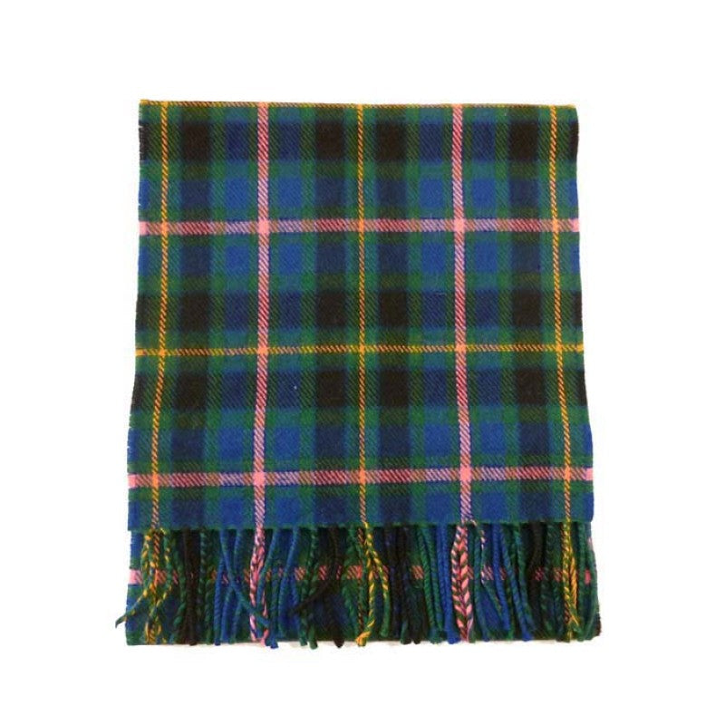 County Offaly Tartan Lambswool Scarf