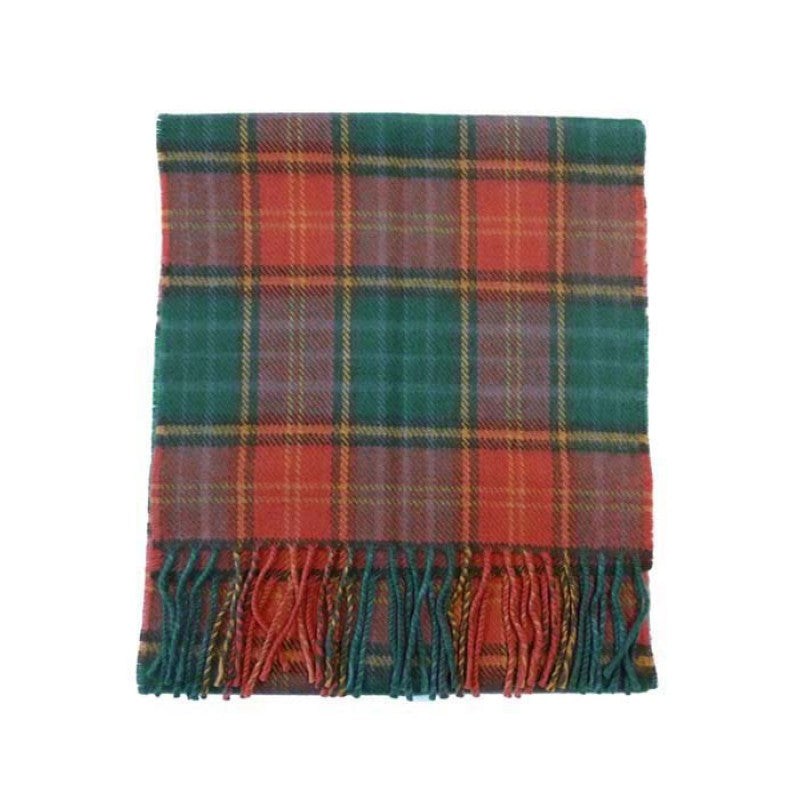 County Roscommon Tartan Lambswool Scarf