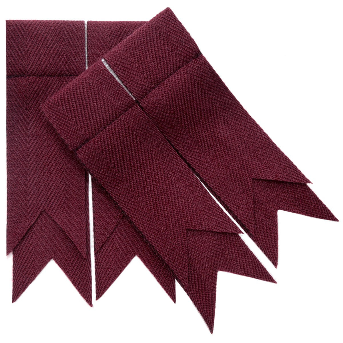 Maroon Kilt Flashes